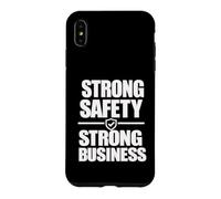 Strong Safety Strong Business, Workplace Safety Culture Gift Case for iPhone XS Max