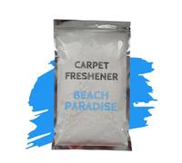 Strong Scented Carpet Freshener - Handmade UK (Shake & Vacuum, Carpet Sprinkle Dust, Deodoriser) (BEACH PARADISE)