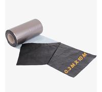 Strong Self Adhesive Flashing Tape for Roofing 11.81”/ 300mm Width, 32.8ft / 10M Lead Flashing Roll for Bitumen Roof, Chimney, and Gutter Repairs - Waterproof & Long-lasting - Instant Watertight Seal