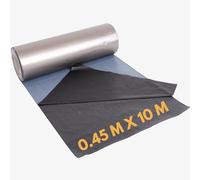 Strong Self Adhesive Flashing Tape for Roofing 17.72”/ 450mm Width, 32.8ft / 10M Lead Flashing Roll for Bitumen Roof, Chimney, and Gutter Repairs - Waterproof & Long-lasting - Instant Watertight Seal