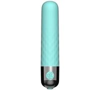 Strong Shock 10 Modes Personal Travel Bullet Tool for Women Pleasure, Waterproof Small Bullet Soft Lovely Toys for Men Women, Mini Pocket Size for Body Massage Relax CDFR4TJ (Green)