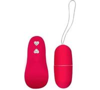 Strong Shock 10 Modes Quiet Waterproof Bullet Massage Rod Powerful Mini Stick Portable Soft Ball for Women Back Foot Muscle, Handheld Travel Pocket Personal Bullet Tool for Body Relax (Red)