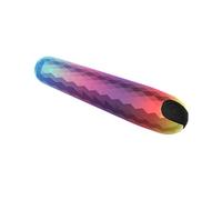 Strong Shock 10 Silent Speeds Power Bullet Rod Soft Silicone Toys for Men Women, Waterproof Mini Travel Small Bullet Toys Perfect for Personal Body Neck Back Relax JSD7UG5 (Purple)