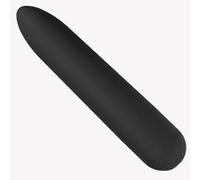 Strong Shock Personal Mini Bullet Rod Wand Makes Life More Fun, Silent 10 Speeds Powerful Multi-Frequency, Travel Pocket Waterproof Handheld Small Bullet Massage Rod (Black)