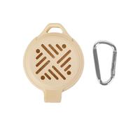 Strong Silicone Coil with Metal Screen for Inside and Outside Applications Portable Hanging Design Prevents Waste Spreading Scent Case