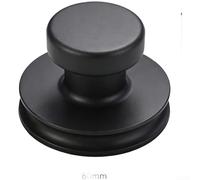Strong Silicone Suction Cup For Tile Wood Floor Lifting Tool With Press Release Mechanism And Ergonomic Soft Handle Black 52mm Size For Secure Grip On Smooth Surfaces During Manual Installation Tasks