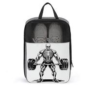 Strong Skeleton Weightlifting Shoe Bag for Travel Daily Use Anti-dust Storage Carrier Golf Shoe Pouch