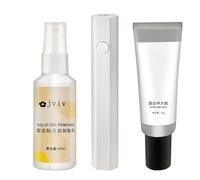 Strong Solid, 3PCS Solid Gel for, UV for Art Kits, Long Lasting Adhesive, Easy Application for Salon, DIY Manicure, Acrylic, Gel, or Press On Nails