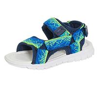 Strong Souls Boys Sports Sandals Blue/Green 11 UK Child
