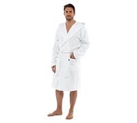 Strong Souls Towelling Robe for Men 100% Cotton Terry Towel Bathrobe Dressing Gown Bath Coat Boys Teens Gym Shower Spa Hotel Holiday Robe Housecoat + Belt