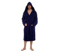 Strong Souls Towelling Robe for Men 100% Cotton Terry Towel Bathrobe Dressing Gown Bath Coat Boys Teens Gym Shower Spa Hotel Holiday Robe Housecoat + Belt