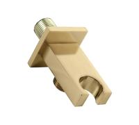 Strong Square Shower Head Holder Metal Brackets Tool with Adjustable Angles for Bathroom Wall Mounting Bronze Owner