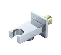 Strong Square Shower Head Holder Metal Shower Brackets Tool with Adjustable Angles for Bathroom Wall Mounting Bronze Owner