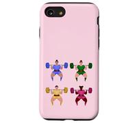Strong Squat Powerlifter Girls gym Case for iPhone SE (2020) / 7/8