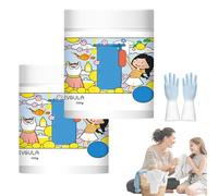 Strong Stain Remover Powder For Clothes, 2026 New Hyper Concentrated Strong Stain Remover Powder, 500g Oxygen Laundry Powder Lifts Tough Stains Safe For Fabrics Removes Oil Fruit Stains (2, A)