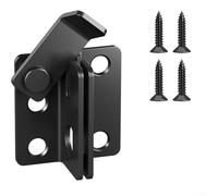 Strong Stainless Steel Lockable Door Latch for Securing Doors, For Windows, Fences, and Outdoor Furniture