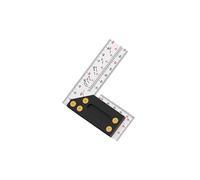 Strong Steel Right Angles Square Tool With Double Angles Guides Upgrades For Woodworking Metalworking & Crafting Projects Accuracy Engineering Marking Instrument