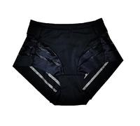 Strong String, Women'S Sheer Striped Mesh Briefs High Spring Comfort Ice Silk Panties