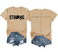 Strong Stronger Than The Storm Shirt Strong Stronger Than The Storm T-Shirt Khaki