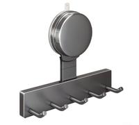 Strong Suction Cup Hooks Wall Mount Kitchen Organizer Heavy Duty No Drill(5 hooks)