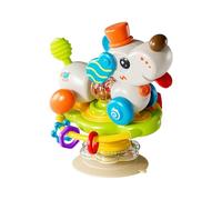 Strong Suction Cup Rotating Dog Toy Interactive Fine Motor Skills Development Toy for Toddler Dinner Time Educational Fun Educational Tableware