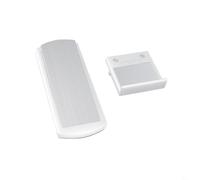 Strong Suction Design Door Stopper That Reduces Noise Levels While Being Enough for All Types of Doors (White)