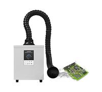 Strong Suction Power Welding Fume Extractor,Dust Double Channel Soldering Smoke Purify Machine, Smoke Filter for ESD Soldering Station,Manual Welding,Cosmetology Industry 110V/220V, HUANGHAIQIU