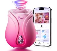 Strong Suction Vibrator AI Sync Sex Toys, Vibabrator for Women with 10 Sucking&Licking Modes Adult Toy Vibrator, Clit Sucker for Nipple