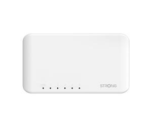 STRONG SW5000P 5-Port Switch Gigabit Ethernet Table and Wall Mounting Idea
