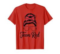 Strong Team RED Field Day Tournament Summer Camp Wolves T-Shirt