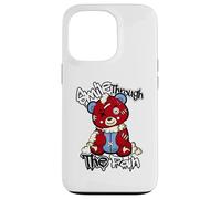 Strong Teddy Bear Streetwear - Broken Urban Rap Aesthetic Case for iPhone 13 Pro
