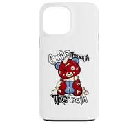 Strong Teddy Bear Streetwear - Broken Urban Rap Aesthetic Case for iPhone 13 Pro Max