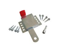 Strong Thick Iron Heavy Duty Door Bolt Erosion Resistant Construction Fasteneer for Machinery Easy Mounting Thickened Steel Security Bolt