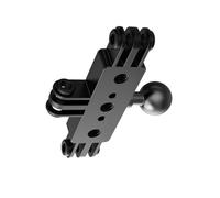 Strong Three Camera Clamp Full Rotations Metal Live Bracket For Action Cameras Outdoor Event Simultaneous Aluminum Tripod Holder