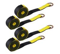 Strong Tire Protecting Belts 2 Inch 11000LB Break Strength Denial Tools Required for Consistent Vehicle Transport Wheel Lift Straps
