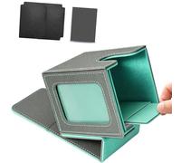 Strong Trading Card Case Featuring Closure and Soft Inner Layer for Game Security PU Leather Card Case