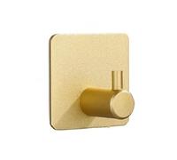 Strong Wall Hooks No Drilling Needed 13 Pack Sturdy for Coats Bags Bathroom Doors Kitchen Towel Holders Home Storage Solution 1 Gold Hook