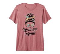 Strong Wellness Squad Pretty Fitness Diva Girls Vibes Crew Premium T-Shirt