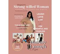 Strong-willed Woman Magazine/Notebook: 122 pgs. Magazine style cover and interior. Notebook lines, Stories, Fashion, Positive Affirmations, Puzzles and more!