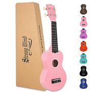 Strong Wind Soprano Ukulele - Stringed Musical Instrument Ukulele for Beginners Kids, 21 Inch Basswood Ukelele with Gig Bag