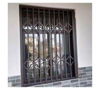 Strong Window Safety Bar for Pet Protection, 50 60 70 80 90 100 110 120cm Wide Foldable Anti-Theft Window Grilles with Locks(W120xH150cm/48x59in)