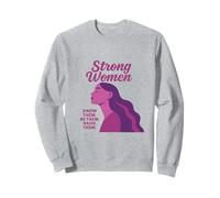 Strong Women Know Them Be Them Raise Them Mothers Day Sweatshirt