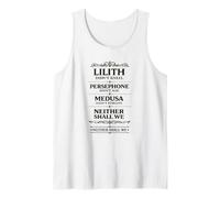 Strong Women Mythology Graphic Gr mpowerment Tank Top