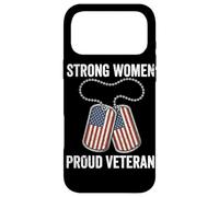 Strong Women Proud Veteran Female Veteran's Day Soldier USA Case for iPhone 17 Pro Max