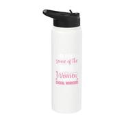 Strong Women Social Workers Empowerment Gift Stainless Steel Insulated Water Bottle
