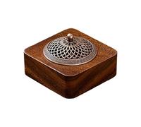 Strong Wood Deep Thought Holder Decorative Shelf Organizer Natural Finish Traditional Chinese Incense Tools