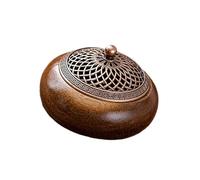 Strong Wood Deep Thought Holder Decorative Shelf Organizer Natural Finish Traditional Chinese Incense Tools