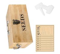 Strong Wood Security Box Protects from Light and Dampness Great for Extended Planting Preservation Gardening Gardeners