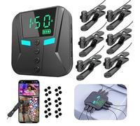 STRONGBERRY Auto Clicker with 6pcs Click Heads for iPhone iPad, Phone Screen Tapper for Android IOS, Simulated Finger Continuous Clicking, Adjustable Phone Clicker for Gaming, Live Broadcasts Likes