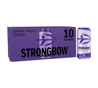 Strongbow Dark Fruit Cider Cans, 10 x 440ml